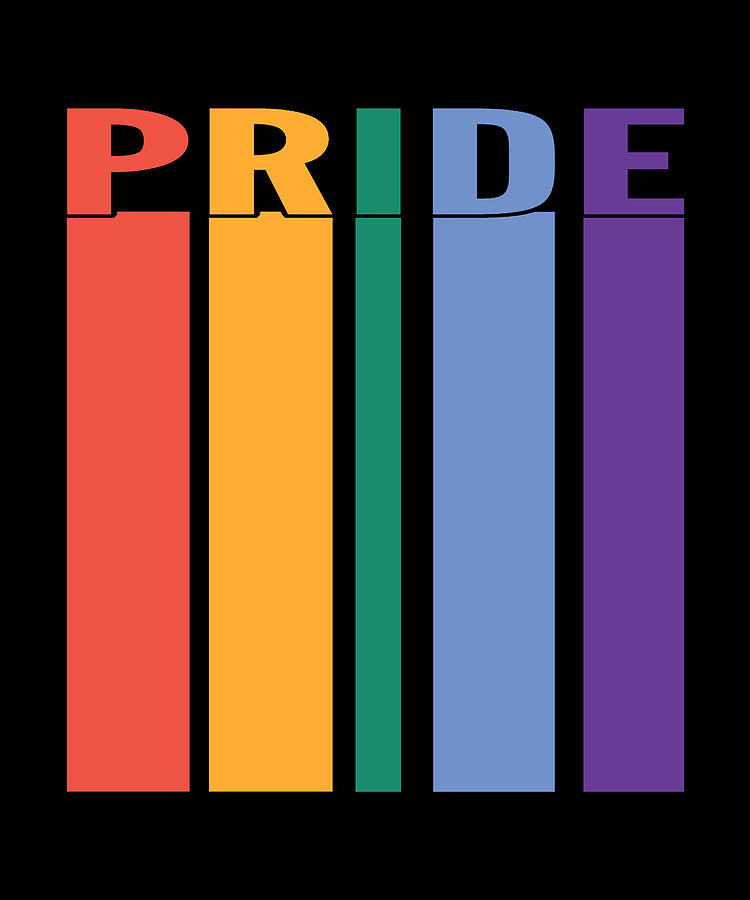 Pride, Lgbt, Gay, Bisexual, Lesbian, Bi, Rainbow Digital Art By Alberto ...