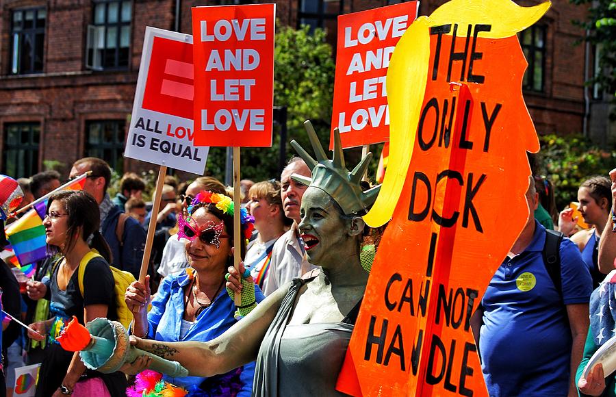 Pride parade in Denmark Photograph by M Mann Pixels