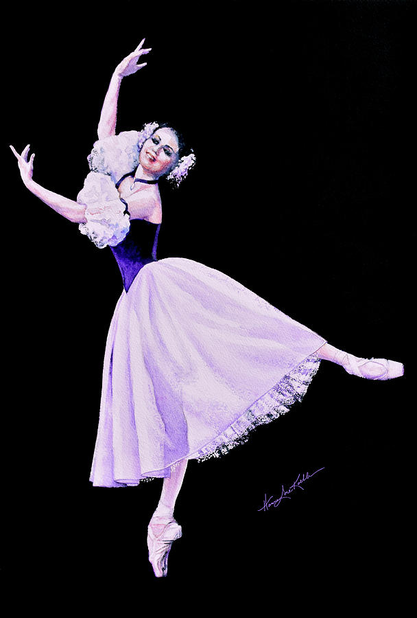 Prima Ballerina Painting by Hanne Lore Koehler