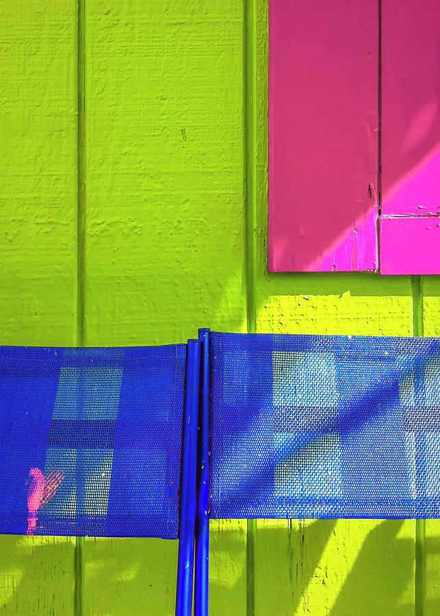 Primary Neon Colors Photograph by Ginger Stein