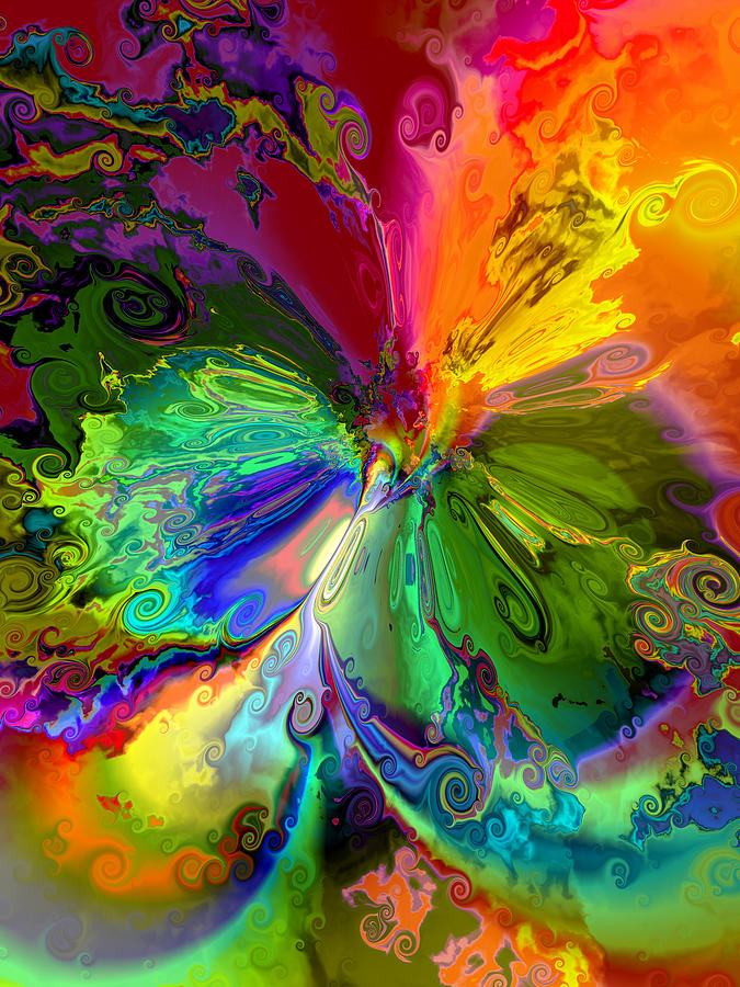 Primavera Colors  Digital Art by Claude McCoy
