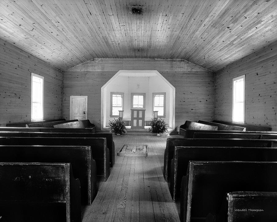 Primitive Baptist Church, Cades Cove, TN Photograph by Wendell Thompson