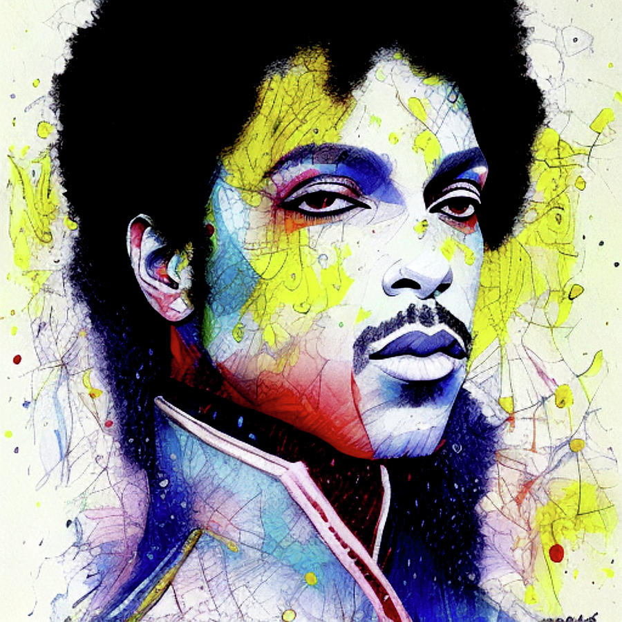 Prince Digital Art by Angus McFarlane - Fine Art America