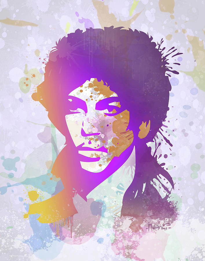 Michael Jackson Painting - Prince by Anthony Mwangi