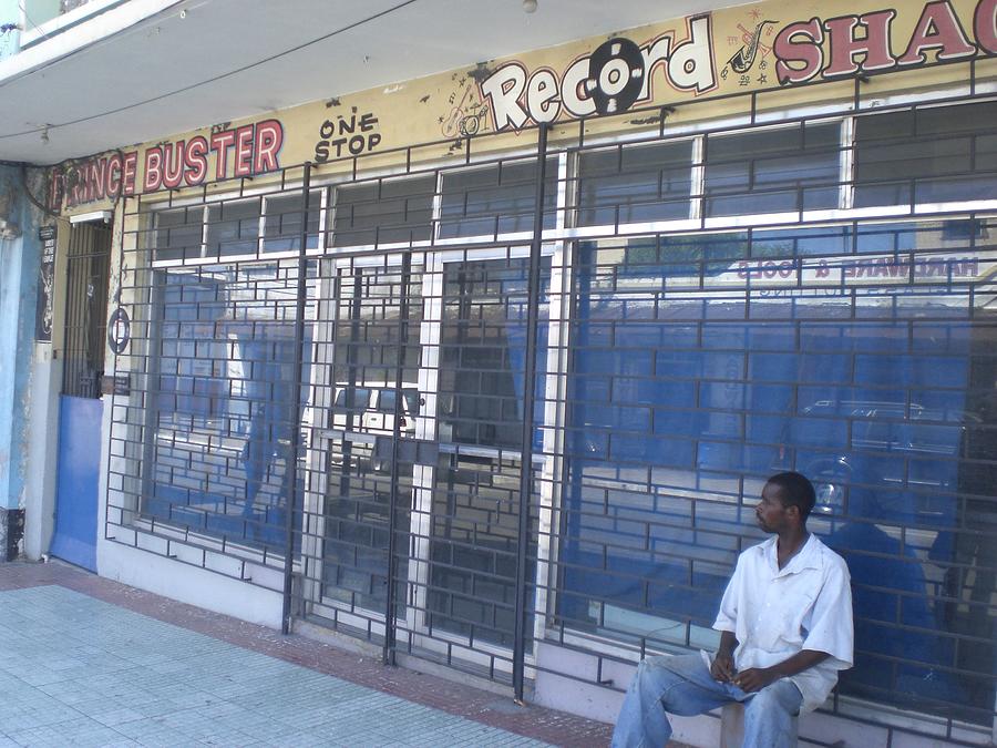 Prince Buster Record Shack reggae record shop, Orange Street, Kingston, Jamaica Photograph by