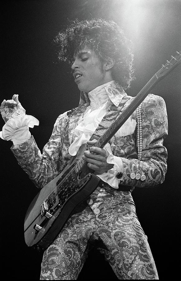 Music Photograph - Prince Close-Up by Dmi