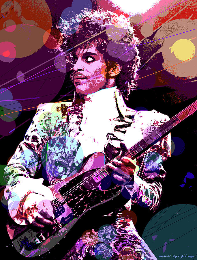 Prince Painting by David Lloyd Glover
