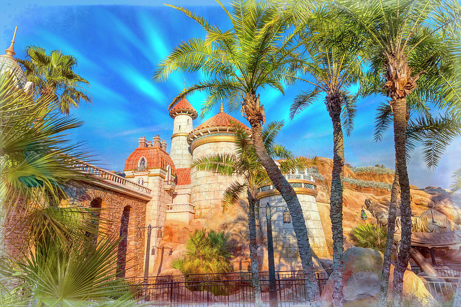 Prince Erics Castle in Fantasyland Photograph by Mark Andrew Thomas