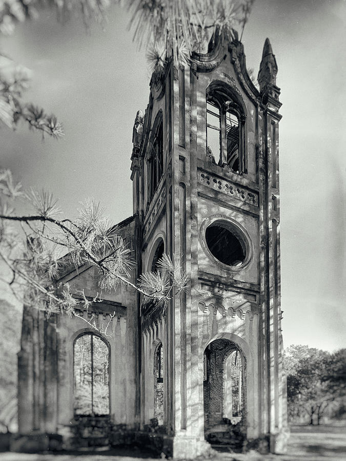Prince Fredericks Chapel Ruins, Plantersville, South Carolina Photograph by Dawna Moore Photography