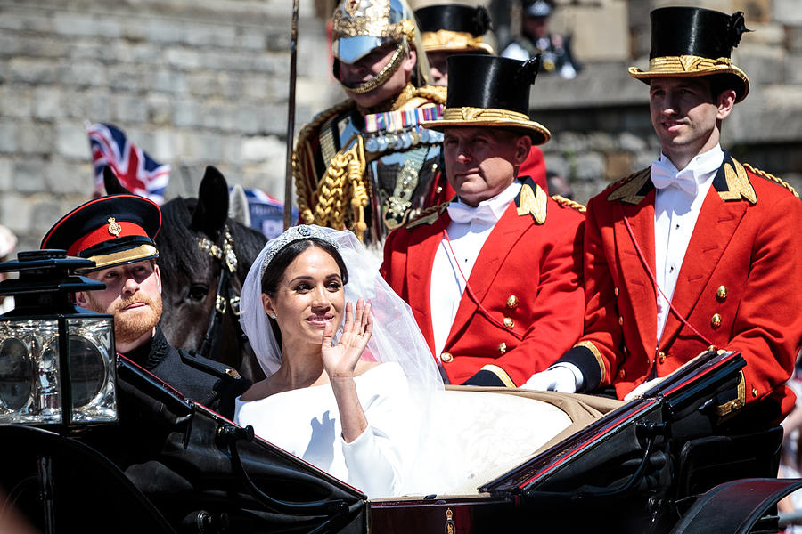 Prince Harry Marries Ms. Meghan Markle - Procession Photograph by Jack Taylor