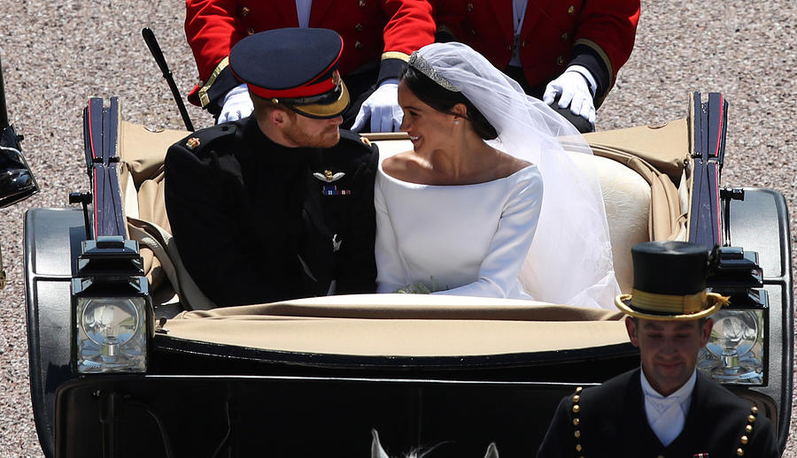 Prince Harry Marries Ms. Meghan Markle - Procession Photograph by WPA Pool