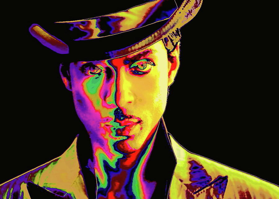 Prince Digital Art by Larry Beat
