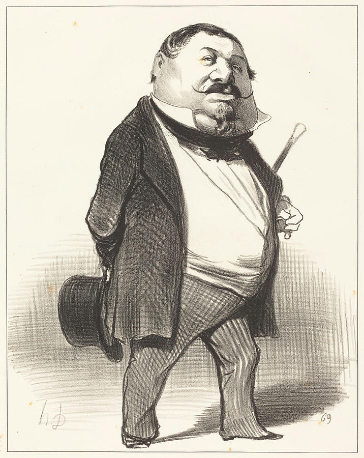 Prince Lucien Murat Drawing by Honore Daumier - Fine Art America