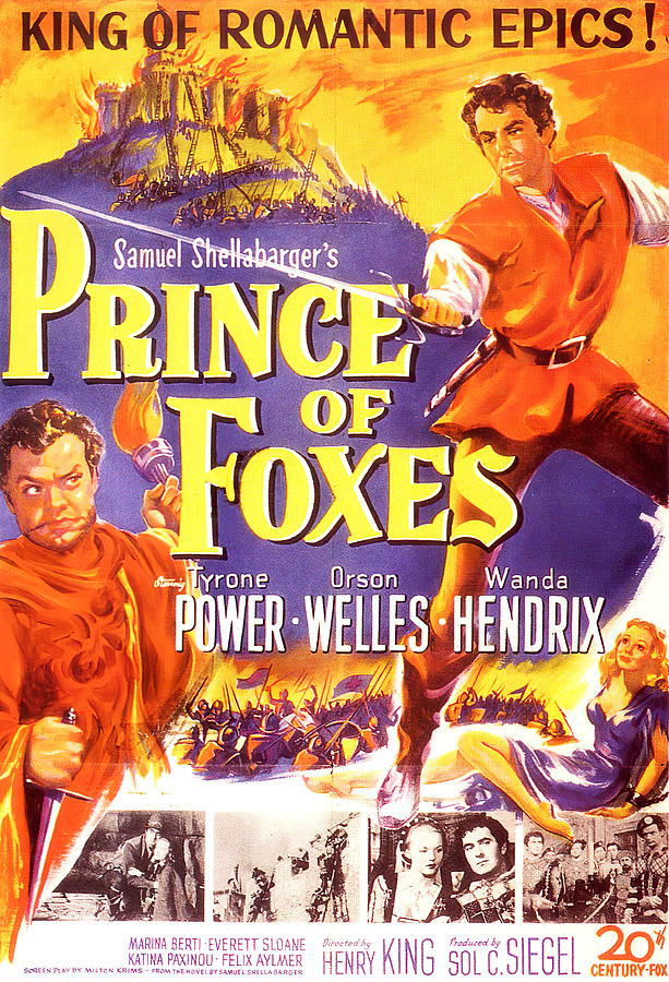 prince Of Foxes - 1949 Mixed Media