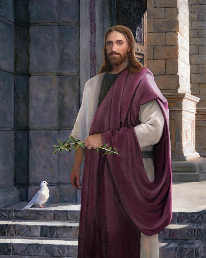 Jesus Christ Painting - Prince of Peace by Brent Borup