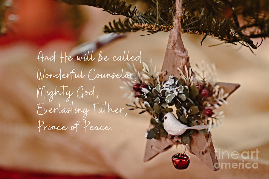 Prince of Peace #isaiah9 Photograph by Andrea Anderegg