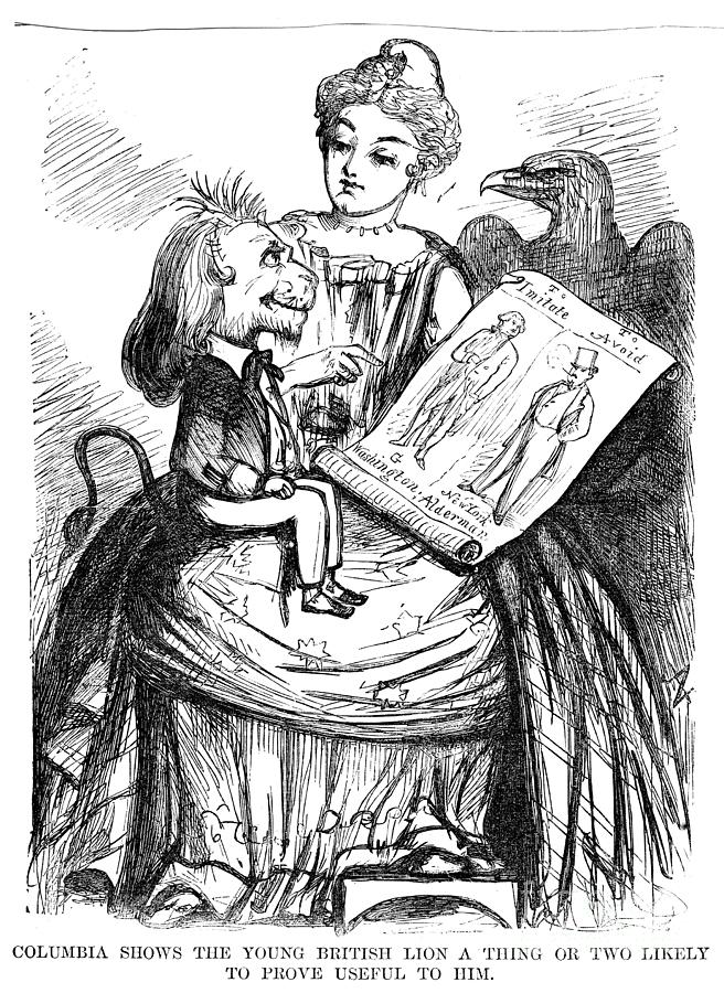 Prince of Wales Cartoon, 1860 Drawing by Granger