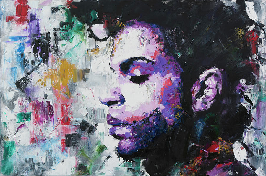 Portrait Painting - Prince by Richard Day