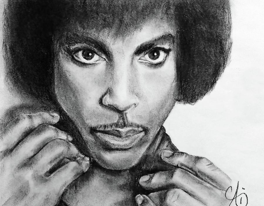 Prince Rogers Nelson Drawing by Ai P Nilson - Fine Art America