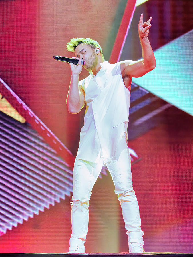 Prince Royce in Concert Photograph by Ron Dubin