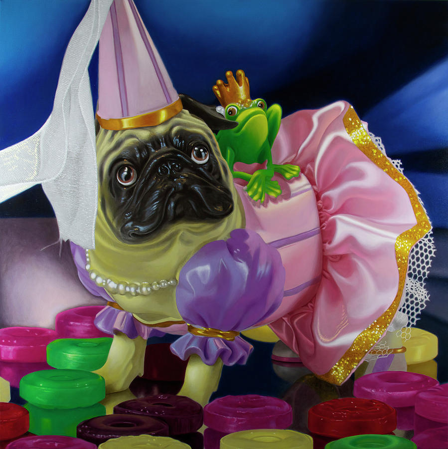 Princess and the Frog Painting by Tony Chimento