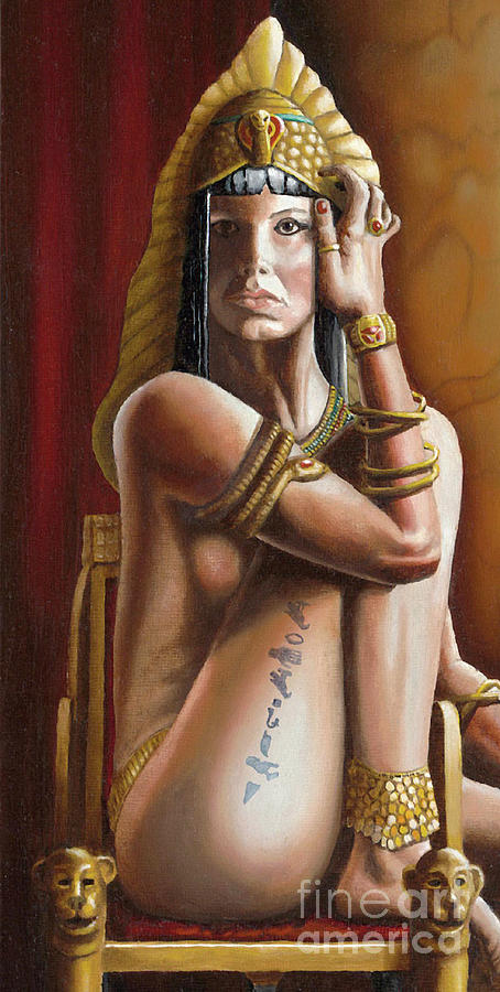 Princess Cleopatra Painting by Ken Kvamme