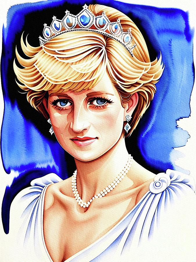 Princess Diana Painting by John Springfield - Fine Art America