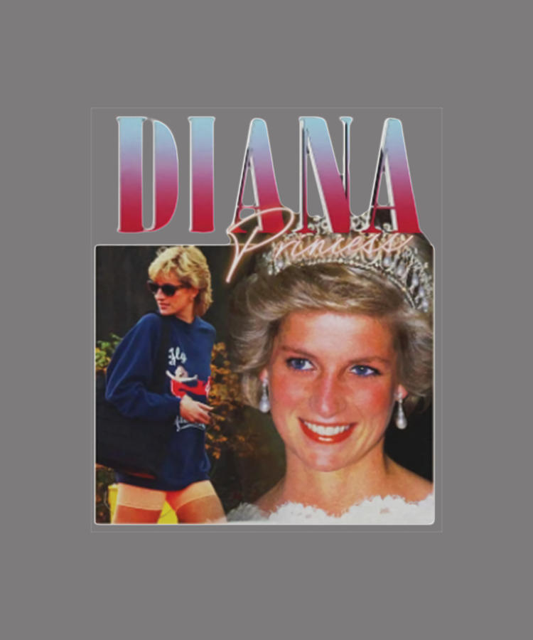 PRINCESS DIANA Rap Hip Hop Princess Diana 90s Tapestry - Textile by ...