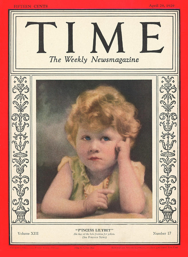 Princess Elizabeth, 1929 Photograph by Time