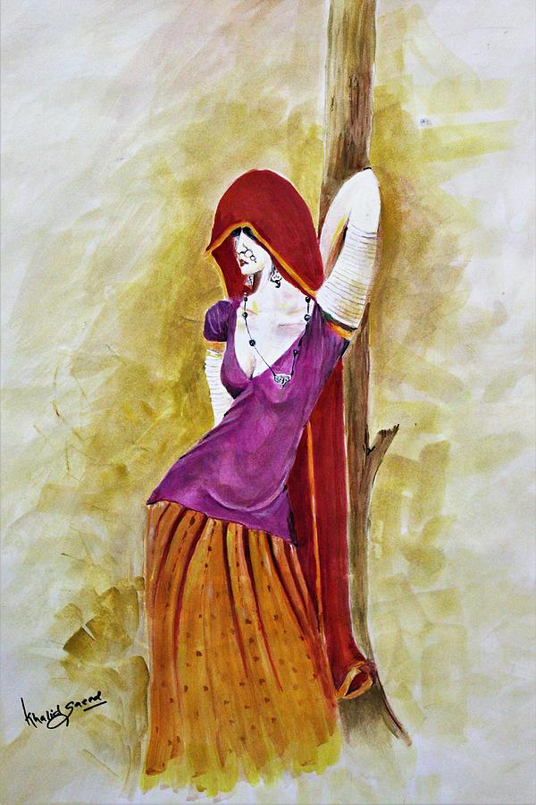 Princess Painting by Khalid Saeed