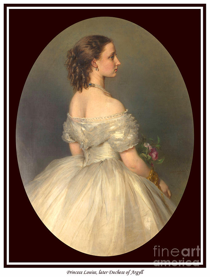 Princess Louise, later Duchess of Argyll Painting by Romanov | Pixels