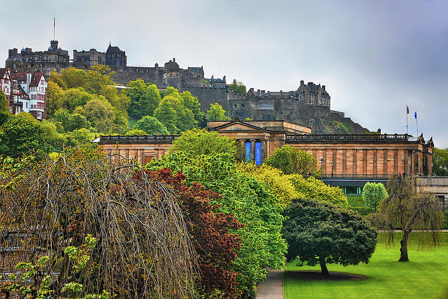 Princess Street Gardens Edinburgh Photograph by Lexa Harpell