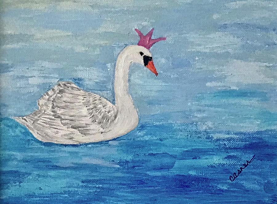 Princess Swan Painting by Colleen Casner