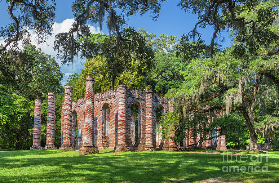 Prince William Parish Sheldon Church 125 Photograph by Maria Struss