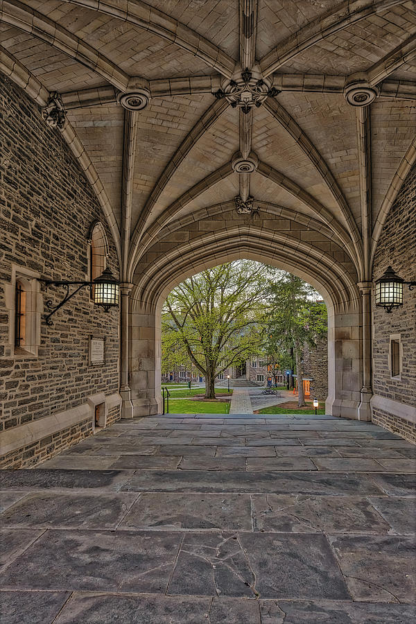 Princeton Blair Hall Arch Photograph by Susan Candelario
