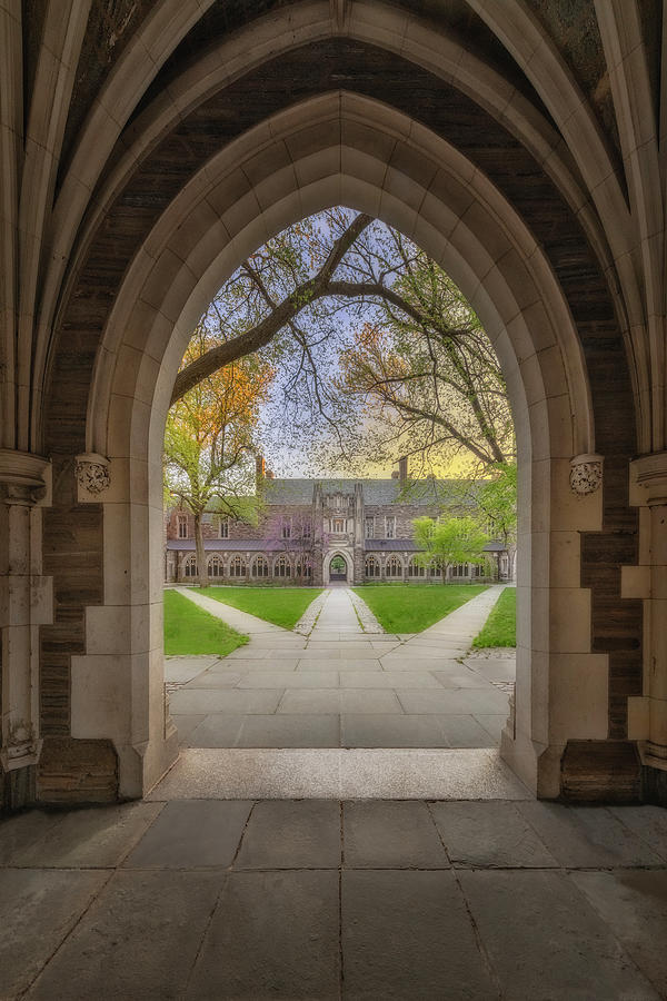 Princeton University Photograph - Princeton Rockefeller College  by Susan Candelario