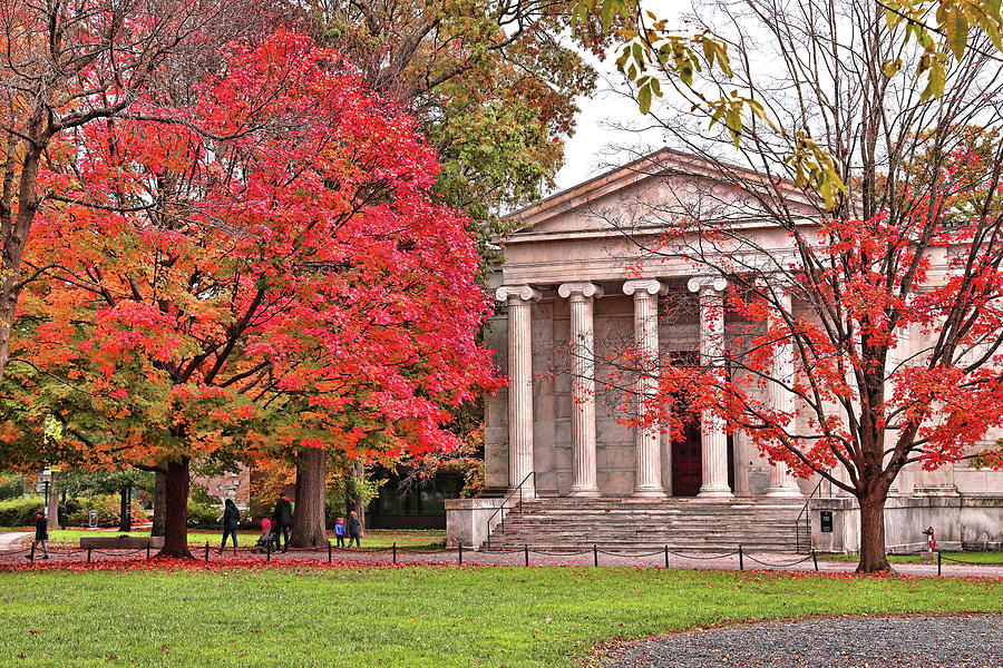 Princeton University - Autumn Splendor V Photograph by Allen Beatty ...