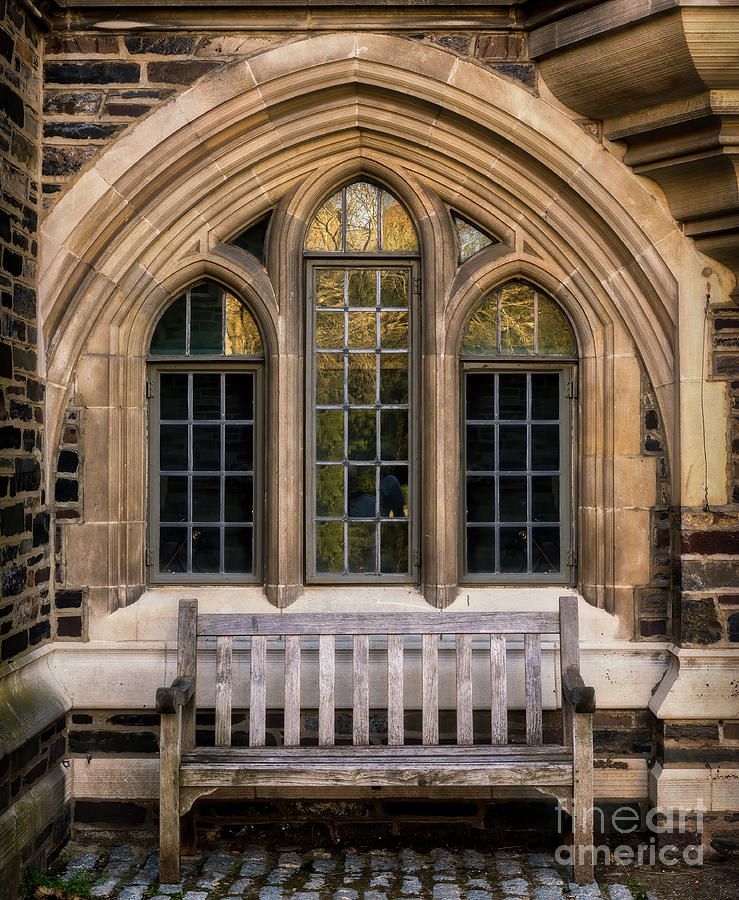 Princeton University Bench Photograph by Jerry Fornarotto
