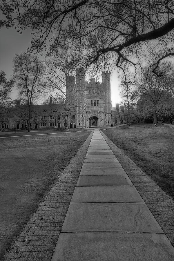Princeton University Blair Hall V BW Photograph by Susan Candelario