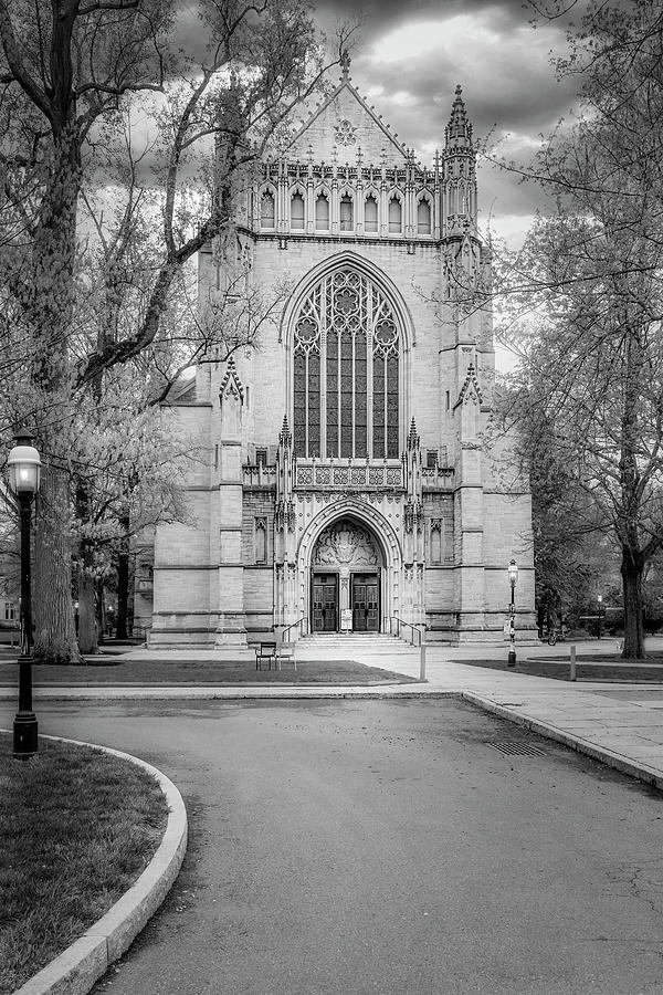 Princeton University Chapel II BW Photograph by Susan Candelario