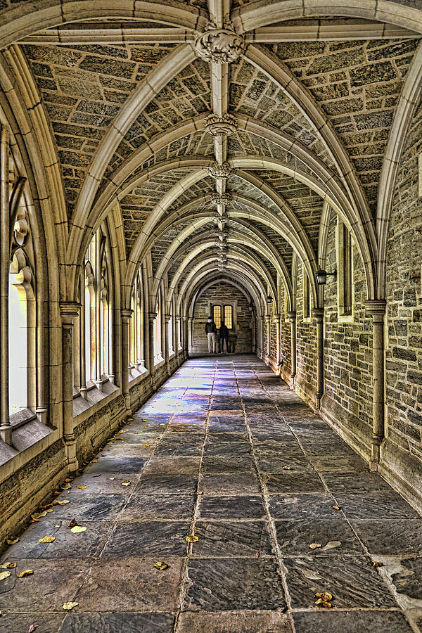 Princeton University Gothic Hallway Photograph By Allen Beatty Pixels