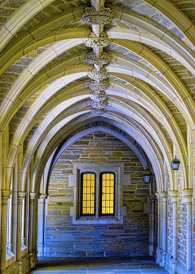 Princeton University Hallway Photograph