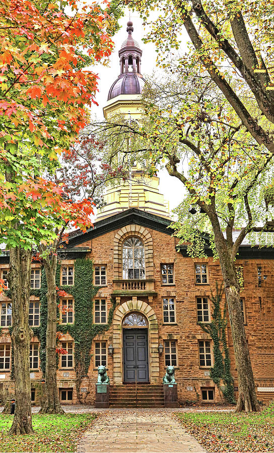 Princeton University - Nassau Hall Photograph by Allen Beatty - Pixels