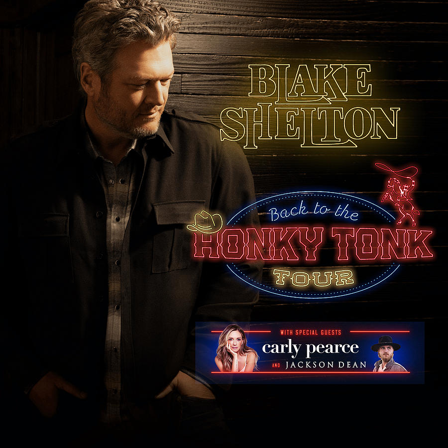 Print Blake Shelton Back To The Honky Tonk Tour 2023 Iu99 Digital Art By Indah Utami Sutedja 