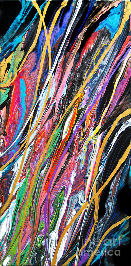 Prism Break 7364 Painting by Priscilla Batzell Expressionist Art Studio Gallery