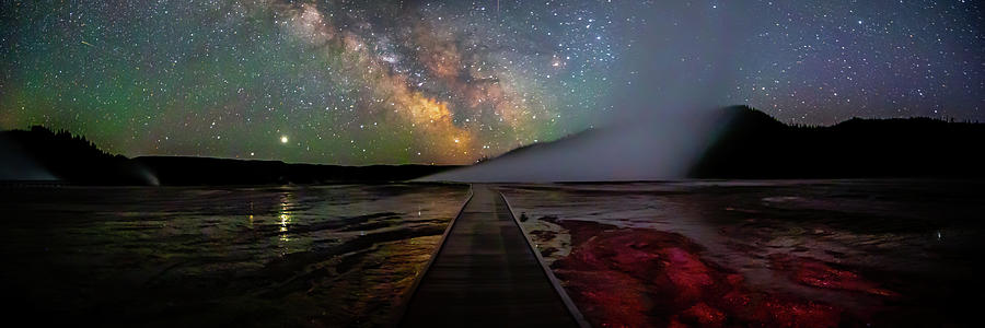 Prismatic Pathway Photograph by Bryan Moore
