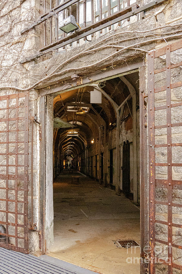 Prison Hallway Photograph by Bob Phillips
