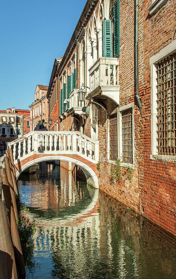 Private Bridge In Venice Photograph by Elvira Peretsman