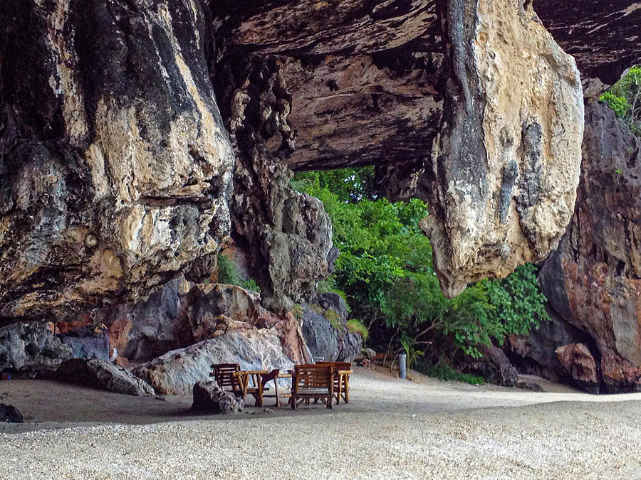 Private Dining_James Bond Island, Thailand Photograph by Christine Ley