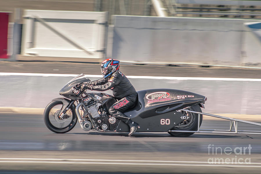 Pro Drag Bike Photograph by Darrell Foster